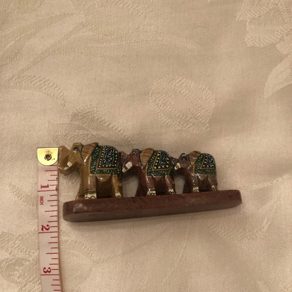 Marble Indian elephants decor - Picture 5 of 11